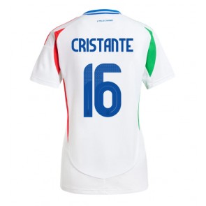 Billiga Italien Bryan Cristante #16 Bortatröja Dam EM 2024 Kortärmad